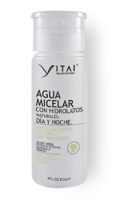 Agua Micelar YITAI con Hidrolatos Naturales – 120 ml